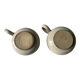 Set of 2 vintage stoneware cups