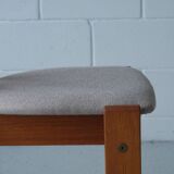 4 chaises 'Tellus' en teck conçues par Torstein Nilsen pour A. Huseby & Co, vers 1980