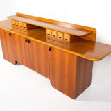 Mid-Century "Seven" Credenza by Luigi Saccardo for Gasparello, Italy ( Top part is not attached)