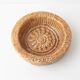1970s Brown Textured Ceramic Ashtray from Aleluia