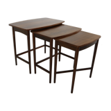 Sixties danish design rosewood nesting tables
