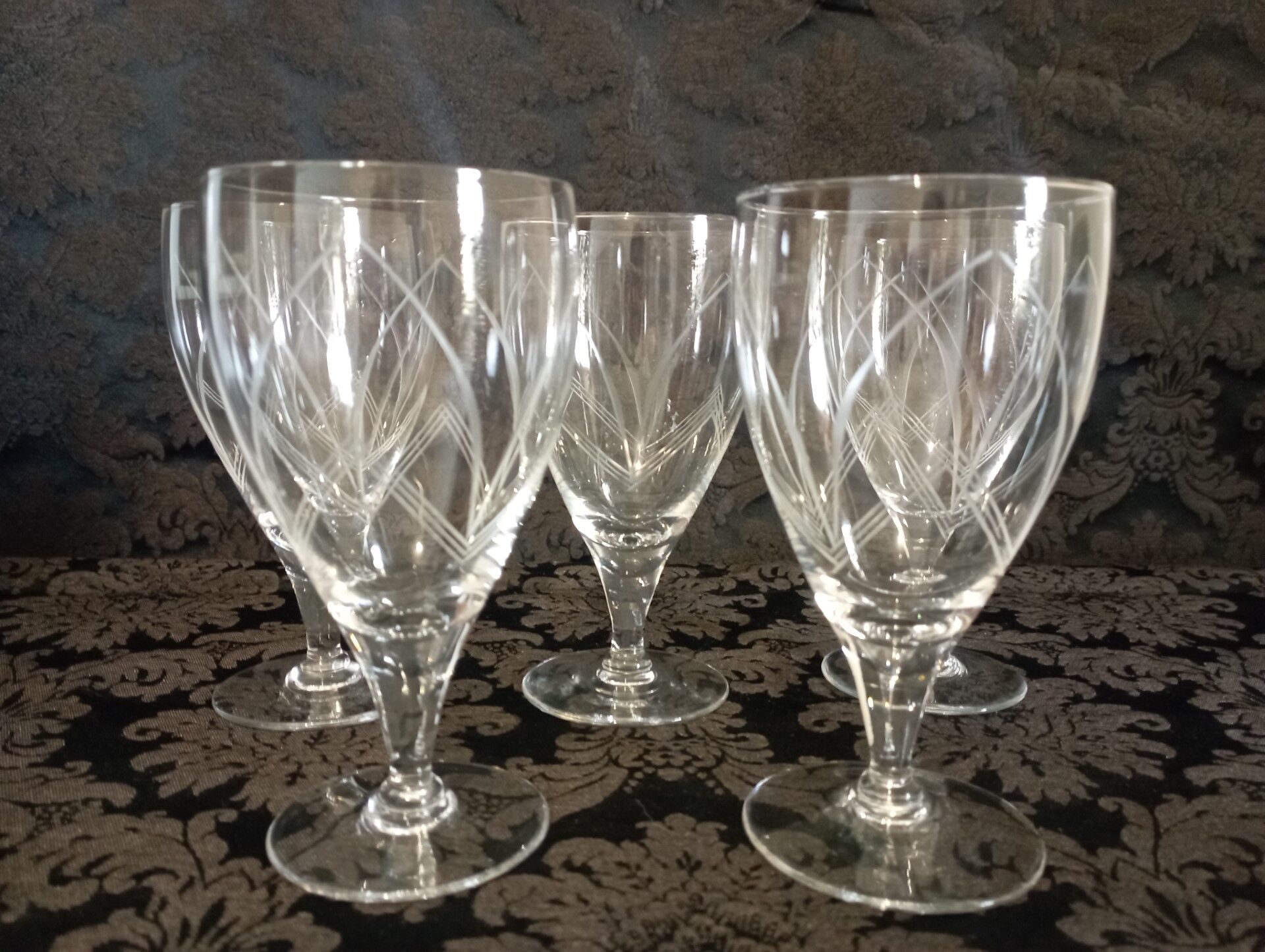 Old wine glasses