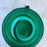 Bocal en verre vert