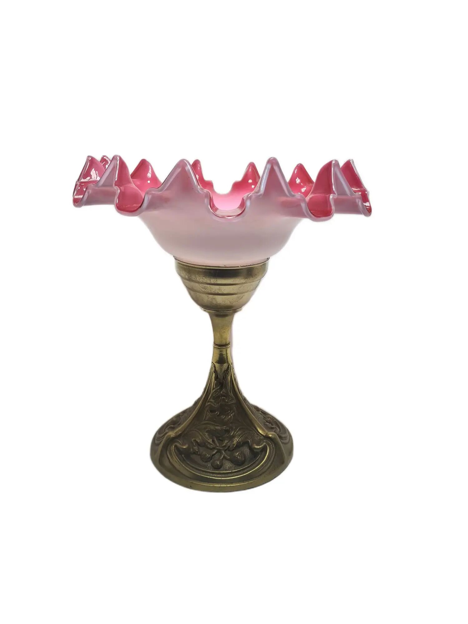 ANX Secessionist plate on a solid brass base