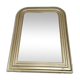Antique Louis-Philippe style gilded patinated mirror