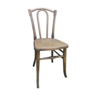 Bistro chair cannée