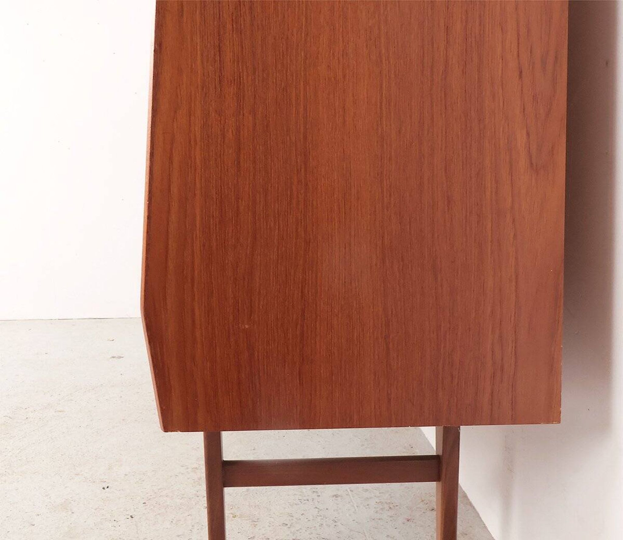 Teak highboard with sliding doors from Westergaard, 1960s
