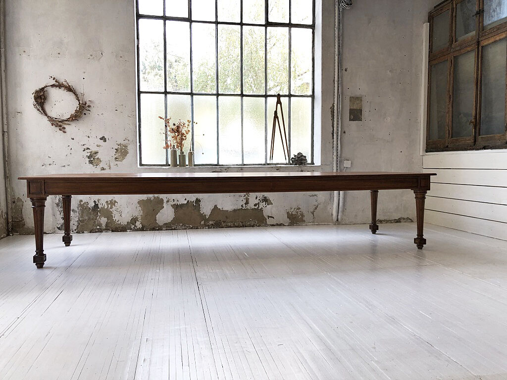 4m XXL oak farm table