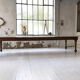 Table de ferme métier 4m chêne XXL