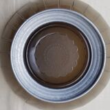 Smoked glass trinket bowl