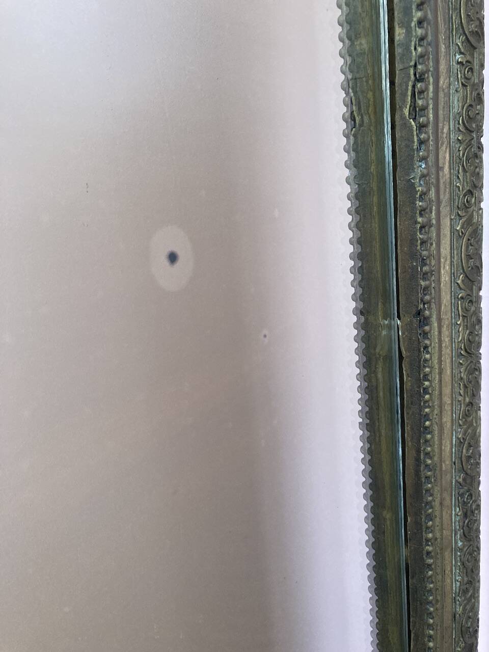 Restored old mirror