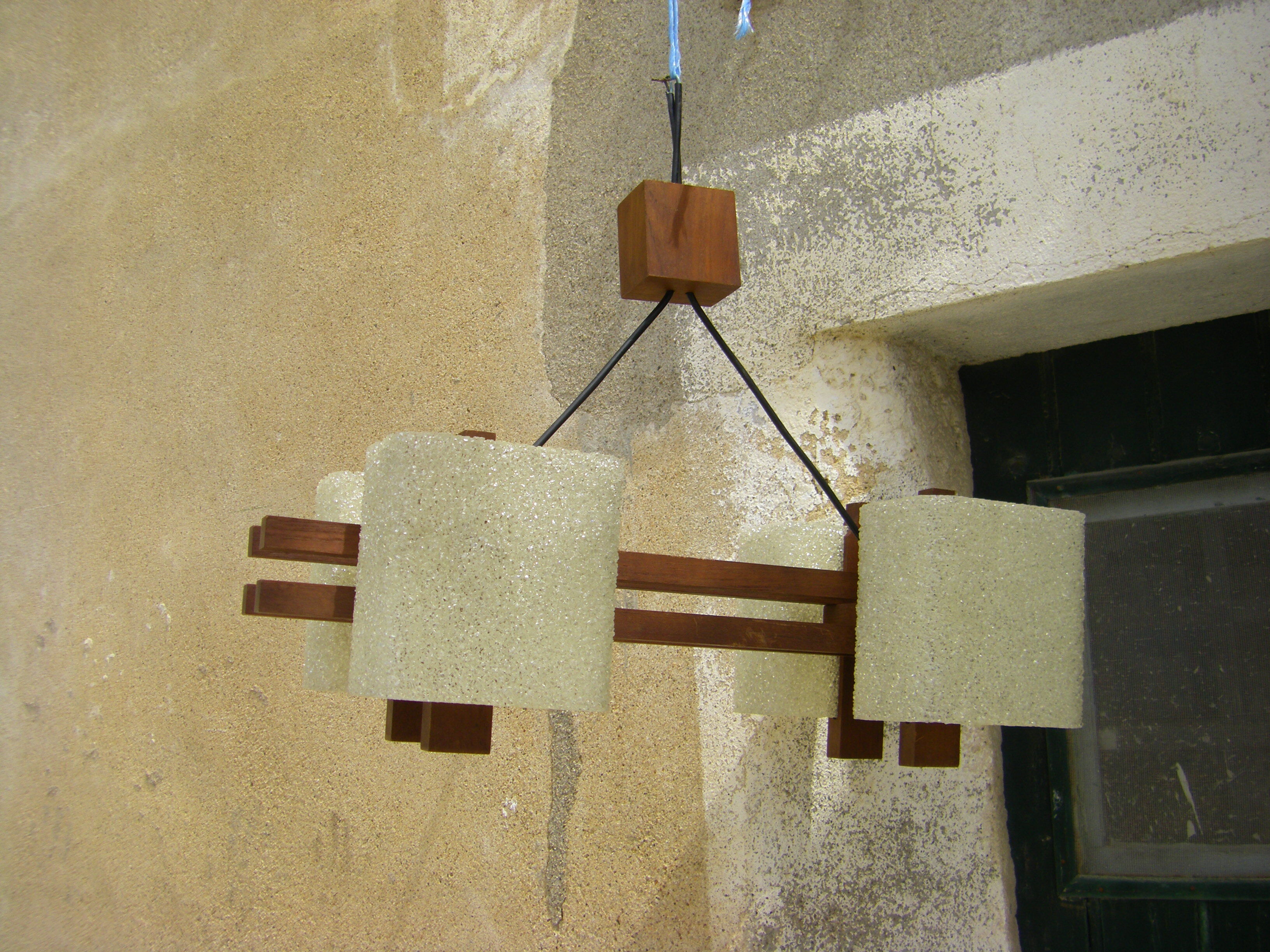 Vintage scandinavian chandelier