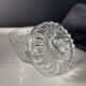 Vintage pressed glass candy box