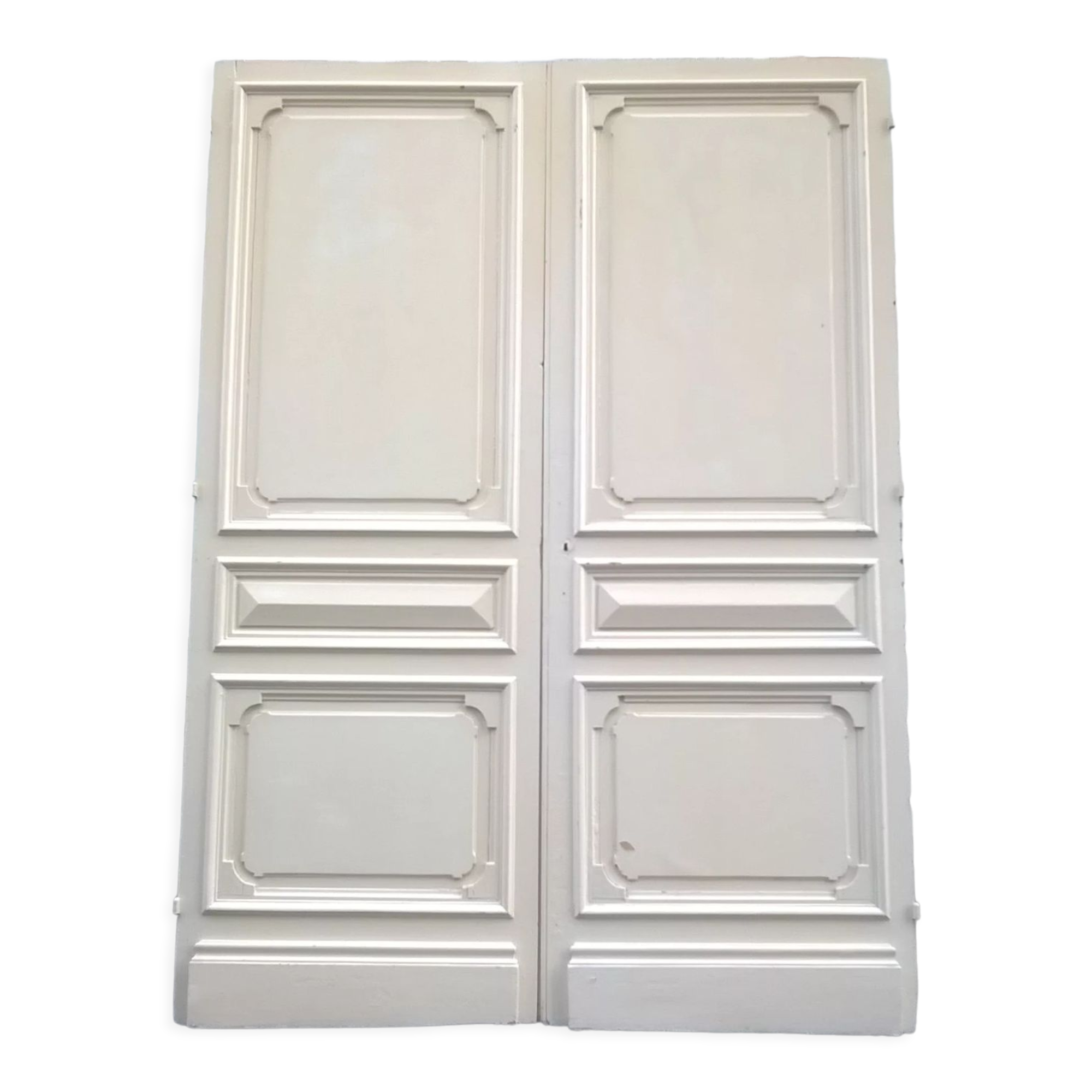 Old Haussmann double doors