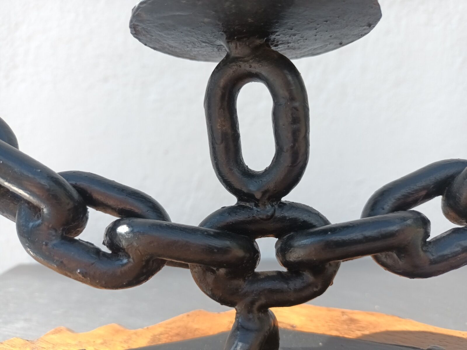 Brutalist candle holder 50s