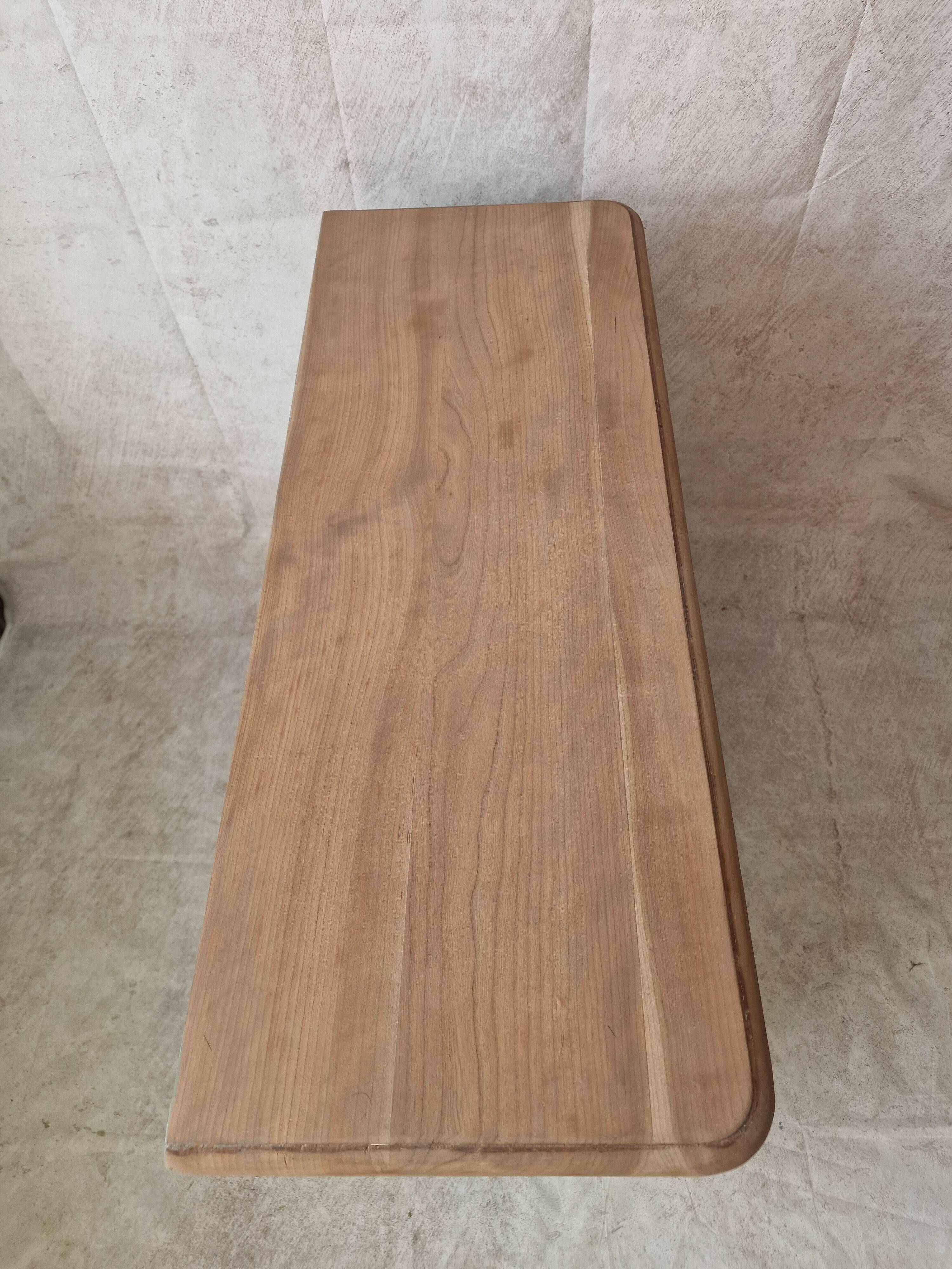 Parisian buffet with blue-green patina