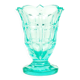 Art Deco vase, uranium crystal, Moser, Czechoslovakia, 1930s