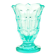 Art Deco vase, uranium crystal, Moser, Czechoslovakia, 1930s