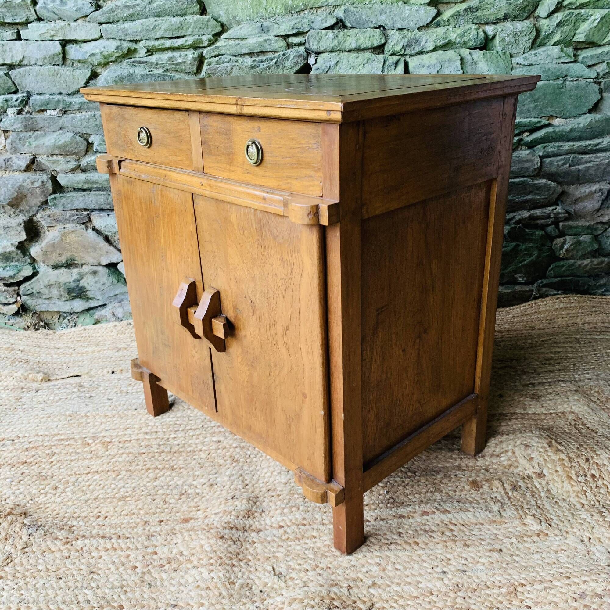 Small rustic vintage piece of furniture