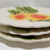 Trio of slurry dessert plates