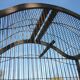 Old bird cage wooden and iron pagoda