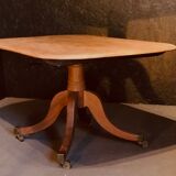 Victorian Tilting Breakfast Table in Raw Wood Mahogany
