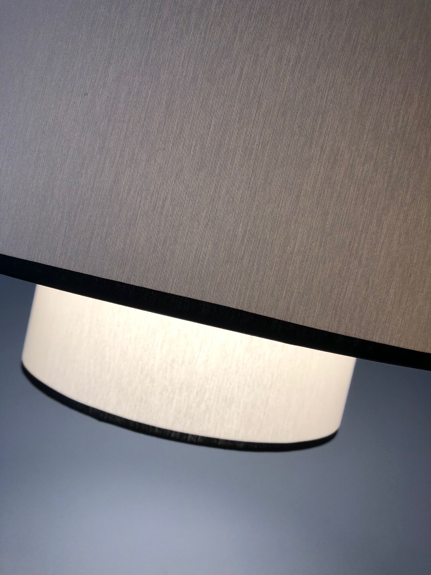 Triple floor lamp rises down 1950-1960