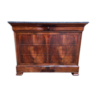 Louis Philippe period chest of drawers restored