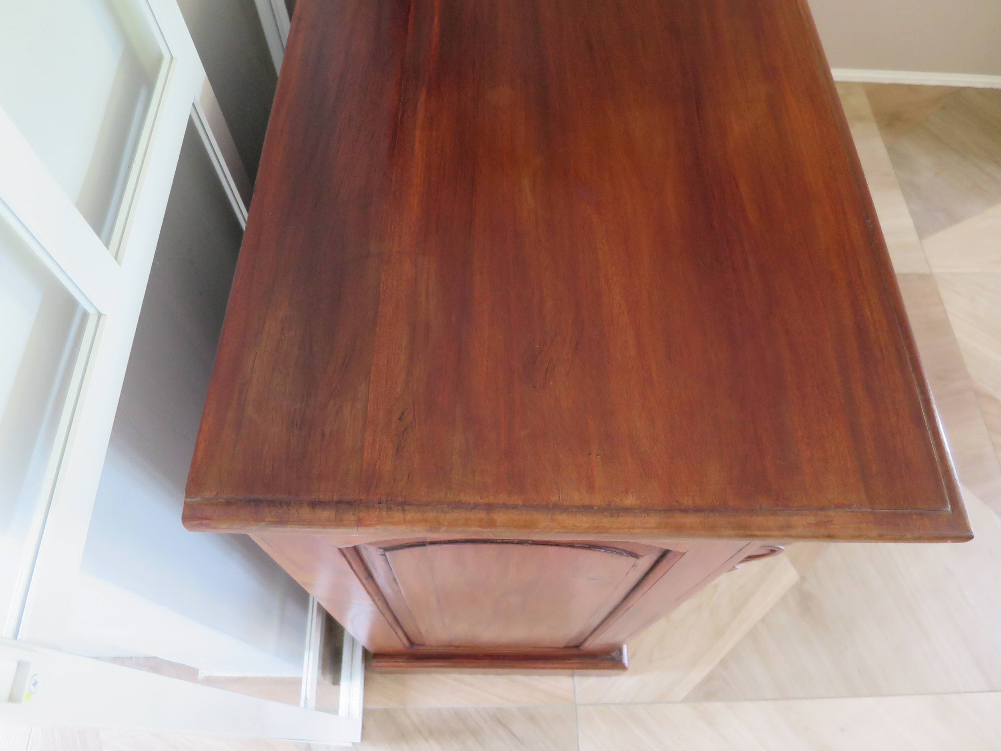 Rare mahogany buffet 2 doors-2 drawers - English style - Sideboard -Kareen Mausfield