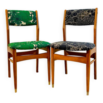Restored vintage chairs