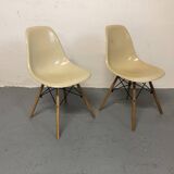 set of two DSW chairs Herman Miller