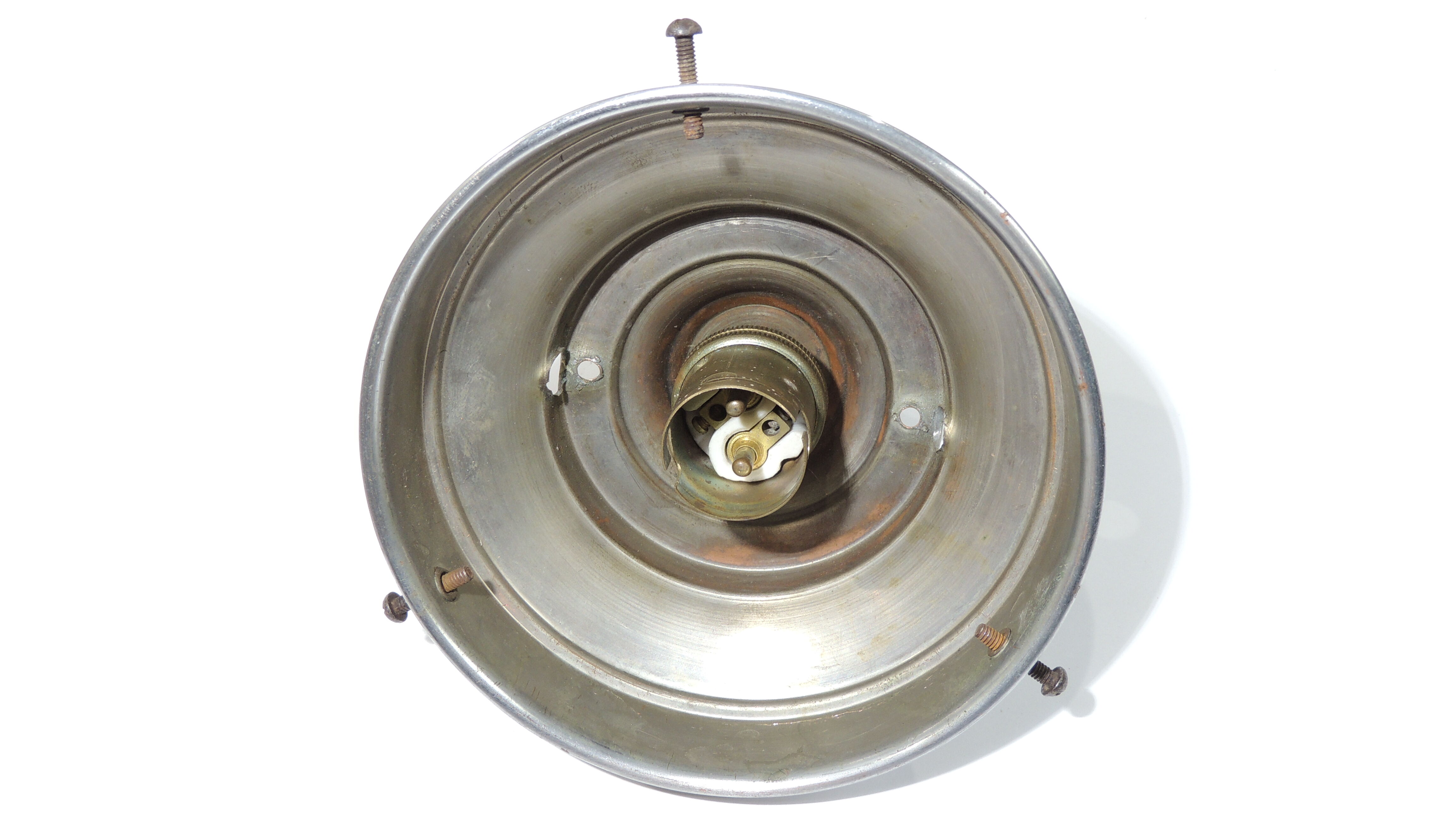 Suspension globe opaline vintage