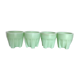 Vintage opaline glass coquetiers