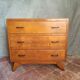 Compass foot chest of drawers
