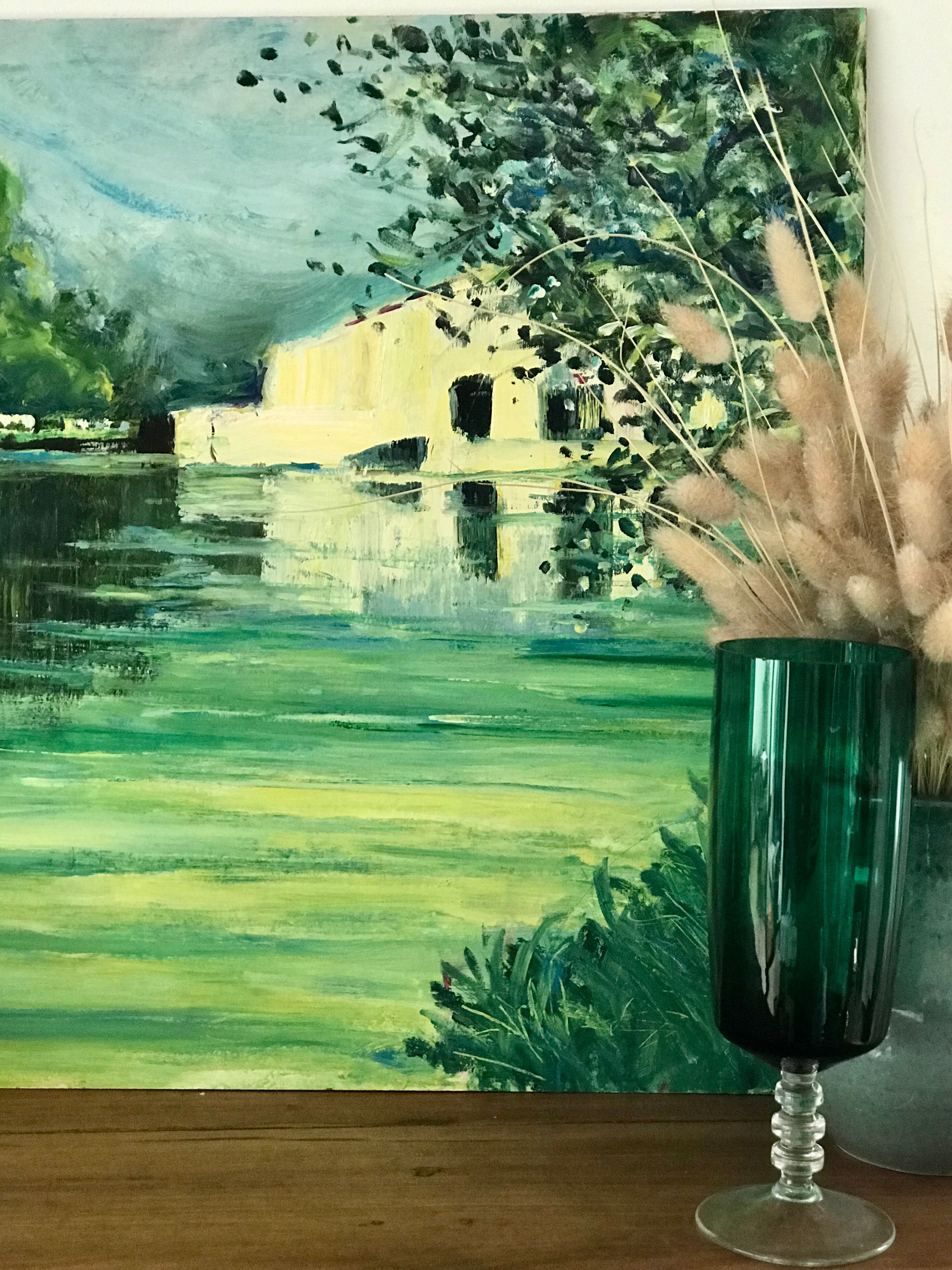 Painting on panel