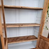 Solid wood display case