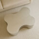 Table basse Silhouette Bone – acier inoxydable brossé