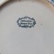 Basin or large antique salad bowl Hamage Nord – Blue planter model