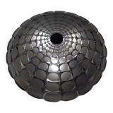 Large German Glass Ceiling Lights, Set of 2, 1960s