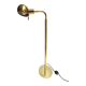 Adjustable brass floor lamp by Metalarte for Hansen, Spain, 1960s