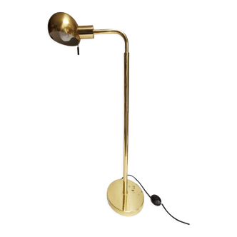 Adjustable brass floor lamp by Metalarte for Hansen, Spain, 1960s
