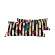 Lot of 2 cushions in the evening embroidered christian lacroix