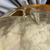 Large brass bowl, in the shape of an apple