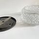 APPLIQUE Semi-Crystal Ceiling Light 1950s