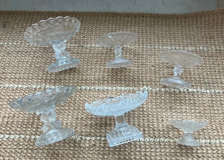 Set of antique crockery