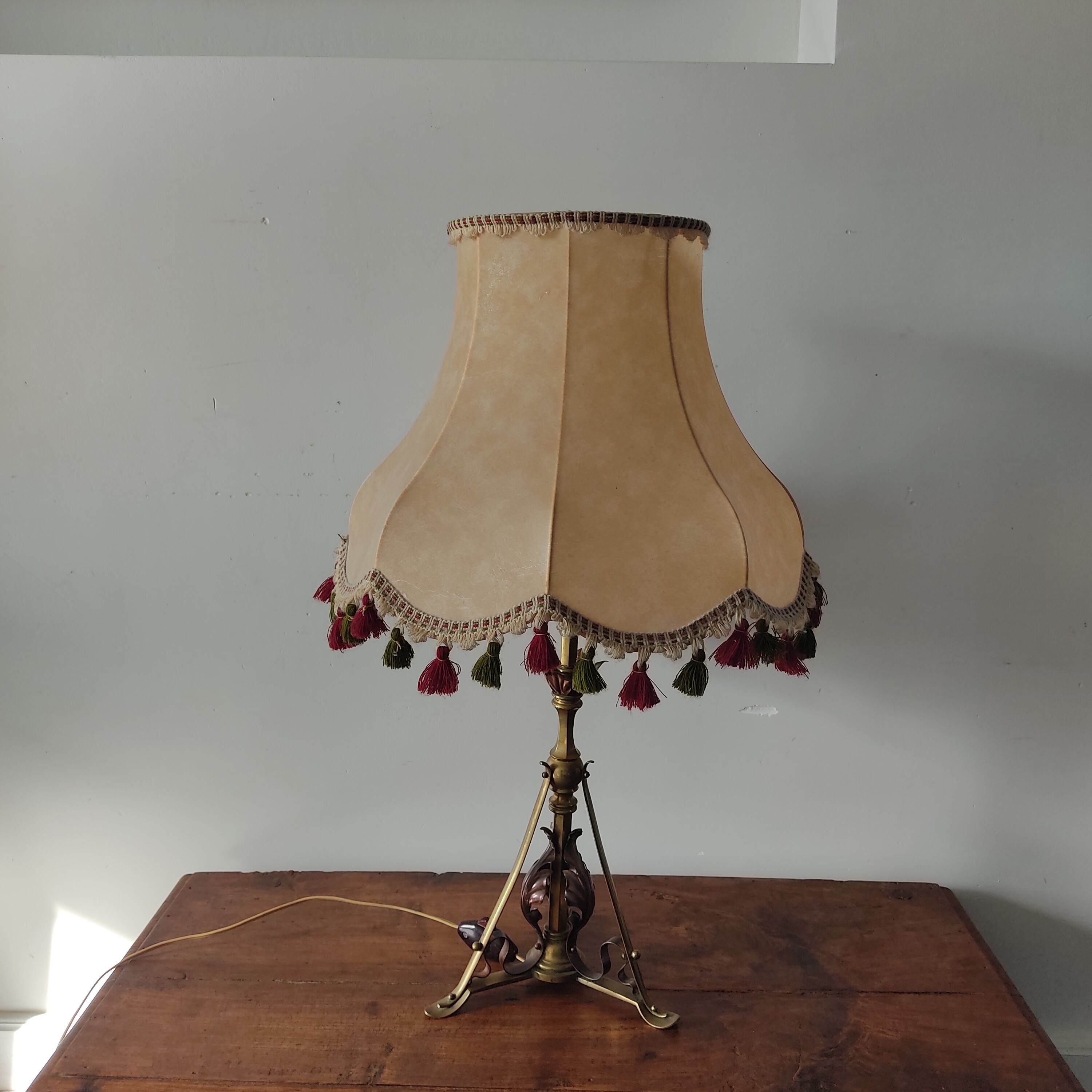 Brass lamp