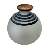 Vase en pâte de verre vintage