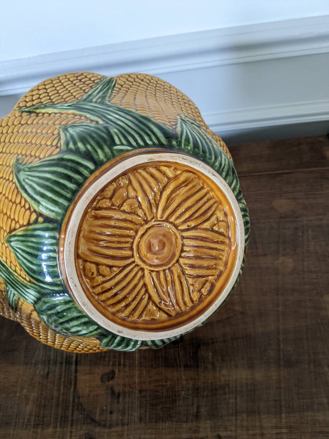 Corn salad bowl in slip