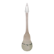 Handmade Scavo Glass Bottle / Vase by Luigi Mellara, Italy