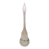 Bouteille/vase en verre Scavo fait main par Luigi Mellara, Italie